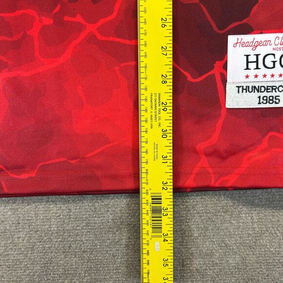 Thundercats Basketball Jersey Men's XL Red Lightning Headgear Classics NEW - Picture 11 of 13